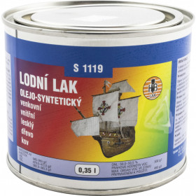 Lak HB S1119 lodní lak bezbarvý 0,35 l