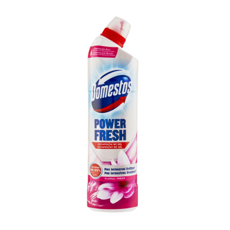 Domestos WC Power Fresh Floral, 700 ml