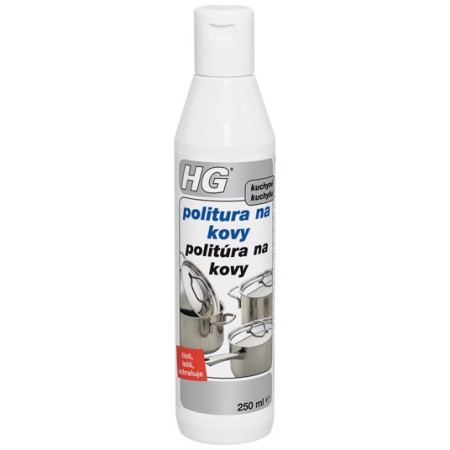 HG Politura na kovy, 250 ml