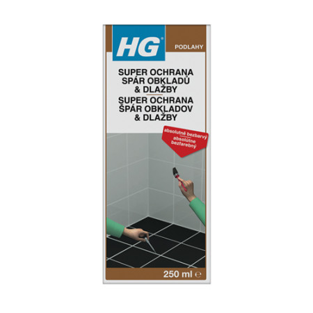 HG HG Super ochrana spár obkladů & dlažby 250 ml