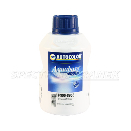 P990-8953, NEXA AUTOCOLOR Aquabase Plus, brilantní modrá, 1 l