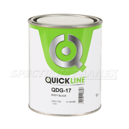 QDG-17, Quickline Direct Gloss, Body Black (černá), 1 l