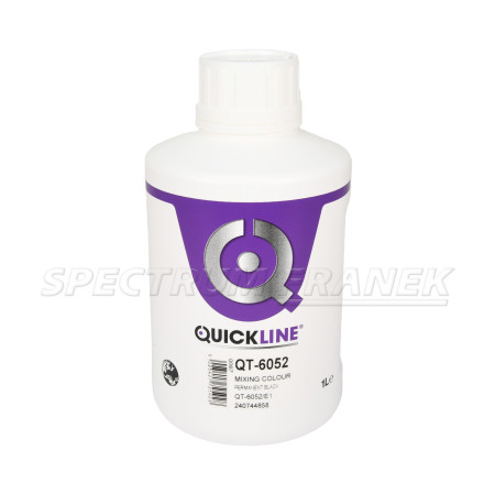 QT-6052, Quickline WB BC, Permanent Black (černá), 1 l