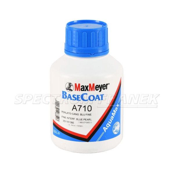 A710, AquaMax Base Coat, Fine Interference Blue Pearl (duhová modrá perleť), 0,5 l