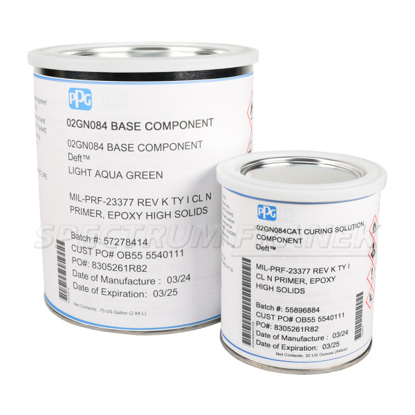 PPG 02GN084 CF Epoxy Primer, 1 galon kit