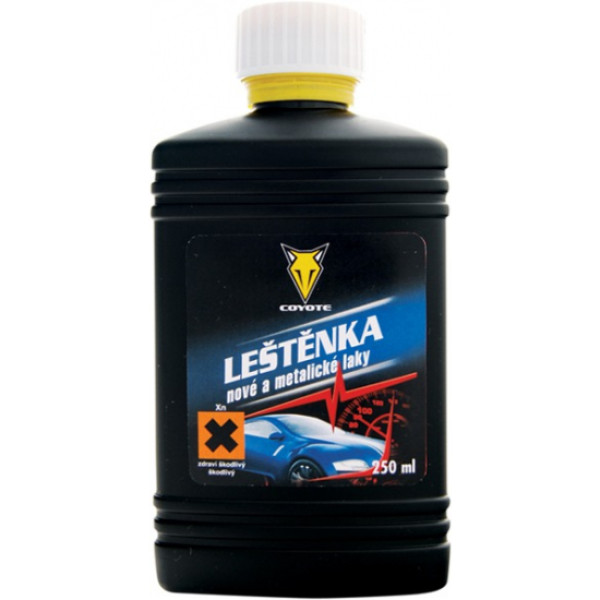 COYOTE leštěnka na nové a metalické laky, 250 ml