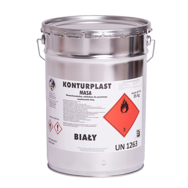 Konturplast plus, 2K vodorovné dopravní značení, bílá RAL 9016, 350 kg