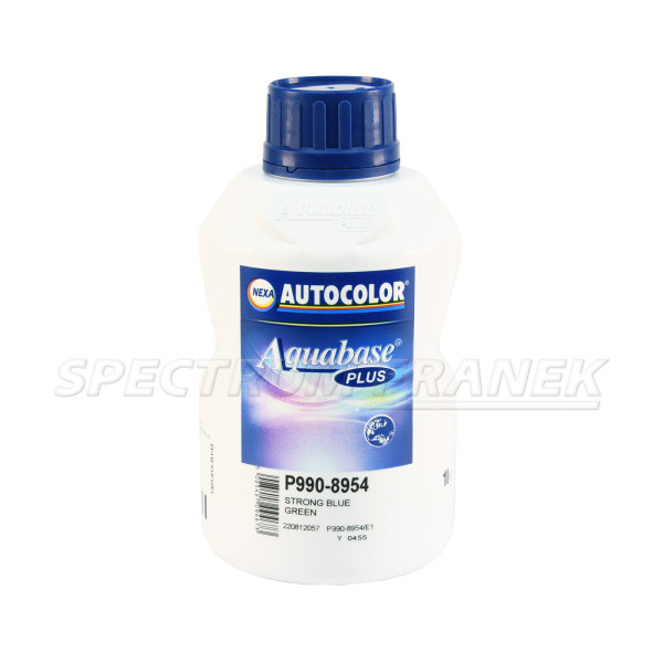 P990-8954, NEXA AUTOCOLOR Aquabase Plus, silná modro-zelená, 1 l