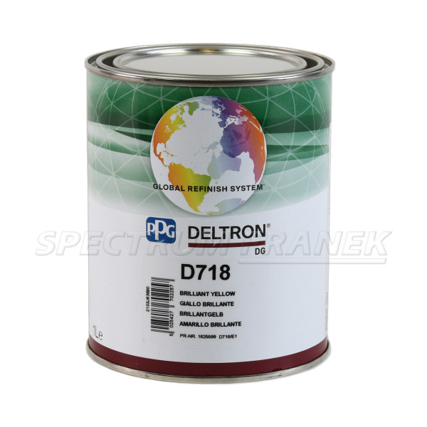 PPG D718 DG žlutá briliant, 1 l