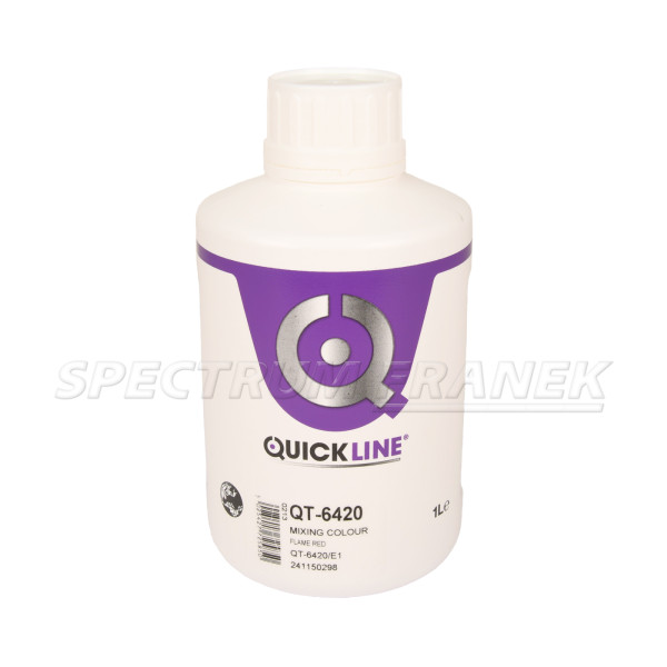 QT-6420, Quickline WB BC, Flame Red (červená plamenná), 1 l