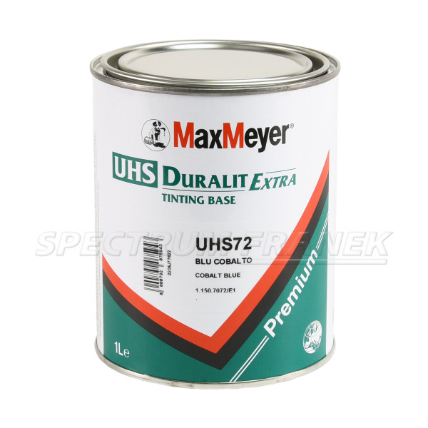 UHS72, MaxMeyer UHS Duralit Extra, kobaltová modř, 1 l